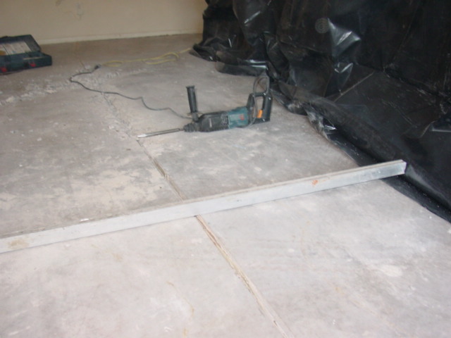 Concrete Demo Concrete demo leveling