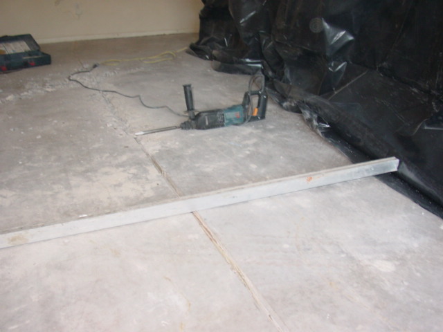 Concrete demo leveling